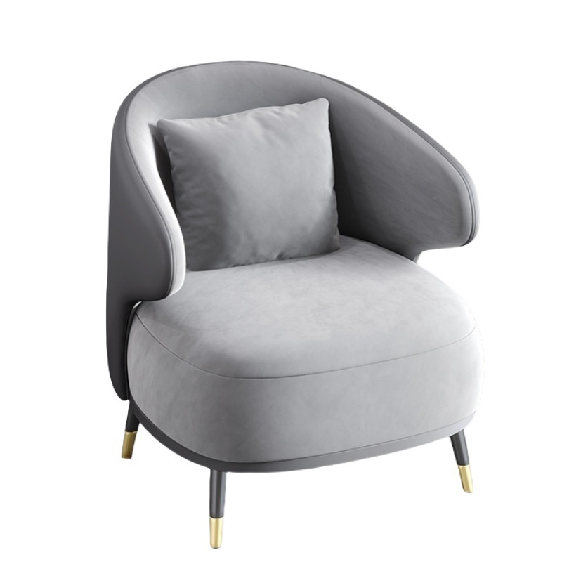 蕃蒂沙发椅灰色 个高清大图