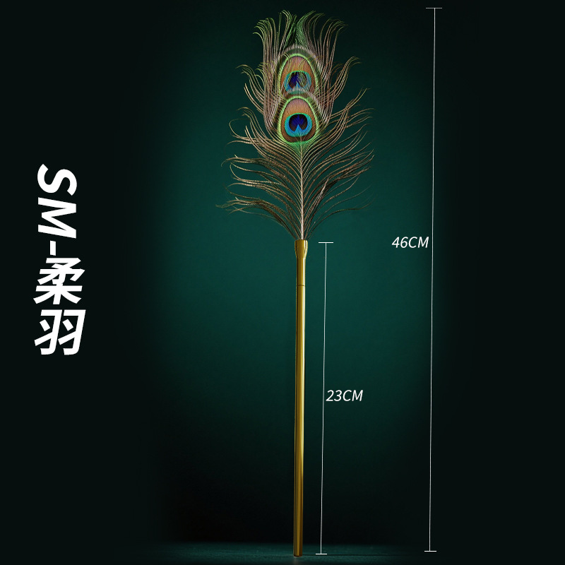 情趣用品sm成年人用品夫妻床上助爱玩具羽毛棒代批发厂家一手货源 SM-柔羽 默认尺码