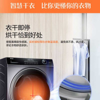 海尔(Haier)洗烘套餐滚筒洗衣机10公斤纤薄杀菌羽绒服洗智能物联GBN100-126+XQG100-BD14126L