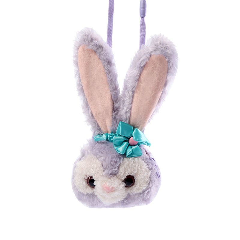 星黛露包包斜挎包迪士尼挎包兔子手提包毛绒卡通芭蕾兔包包周边包