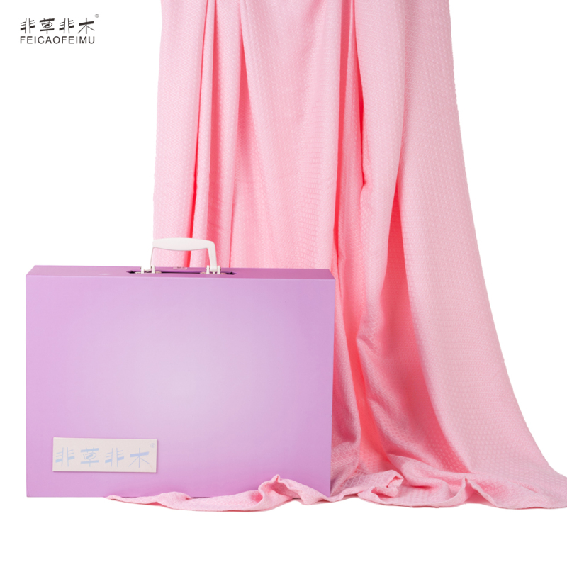 非草非木 毛巾被夏凉被成人夏季冷感被子毯子薄空调毯1.8*2米 竹纤维盖毯FM-3089 (条)