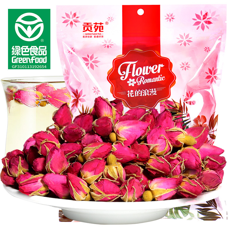 贡苑茶叶花草茶玫瑰花茶玫瑰花草茶0g 袋可搭配胎菊柠檬桂花茶报价 参数 图片 视频 怎么样 问答 苏宁易购