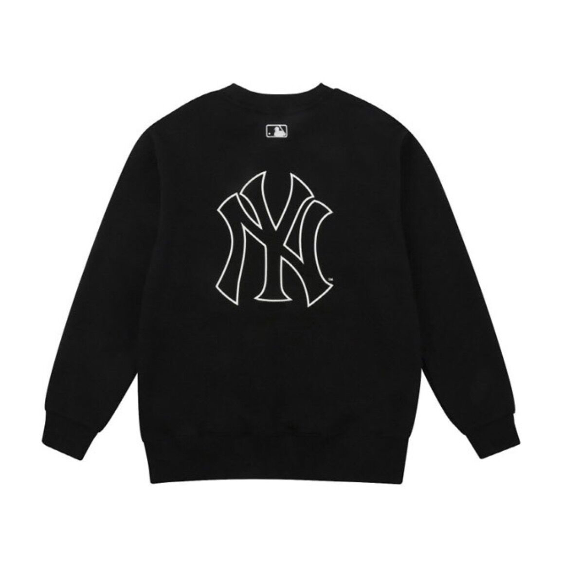 mlb 运动休闲情侣卫衣男女潮牌ny字母圆领21秋季新款ins棒球情侣套头