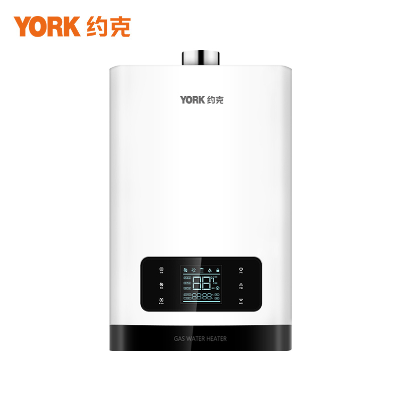 约克(YORK)13L 燃气热水器JSQ25-13 YK-DS5 天然气智能恒温防冻零冷水家用高清大图