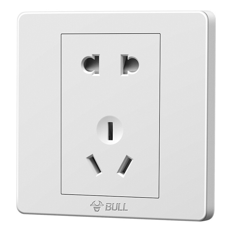 公牛 (BULL) 开关插座 G07系列 暗装10A 五孔插座 86型面板G07Z223 /个高清大图