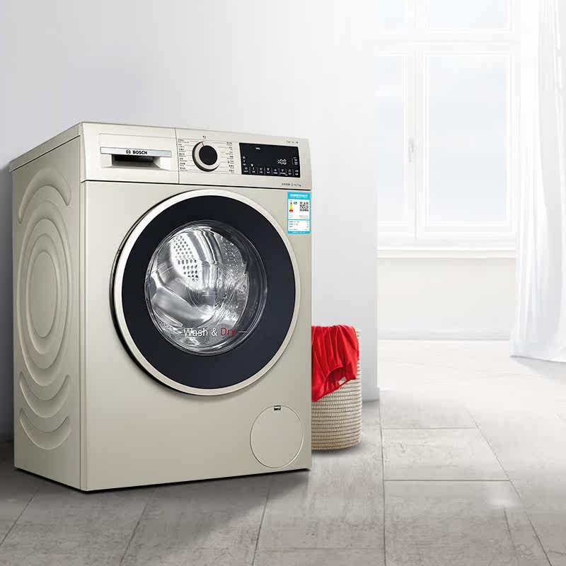 博世 BOSCH WNA254X90W 10公斤洗7公斤烘滚筒洗衣机 洗烘一体高清大图