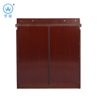 <万保>茶水柜 办公家具 现代中式 油漆漆面实木贴皮办公柜 多功能储物文件矮柜