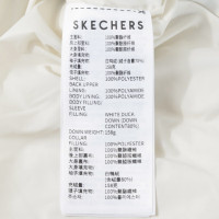 斯凯奇(Skechers)男装女装新款运动服户外保暖羽绒服时尚潮流羽绒外套P424U041-01NJ ZP