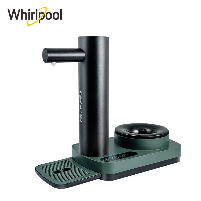 惠而浦(Whirlpool)即热式饮水机绿色台式小型家用桌面茶吧机速热迷你直饮机WK-AP09Q