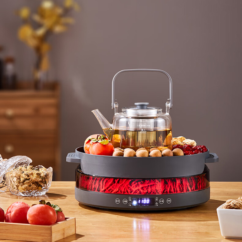 德世朗 电陶炉(带火焰效果围炉煮茶电陶炉)DDQ-ZJ712