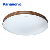 松下(Panasonic) 照明金边银边LED圆形卧室吸顶灯现代简约餐厅书房客厅灯饰灯具 花纹19W适合6-10平方