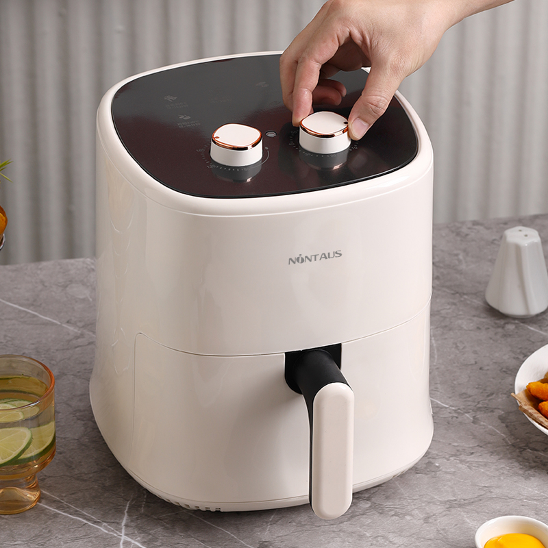 金正NiNTAUS大容量空气炸锅多功能智能控温健康低脂不粘设计 炸薯条鸡翅多功能锅高清大图