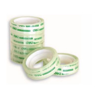 得力 Deli 30064 文具胶带18mm*18.3m 10个