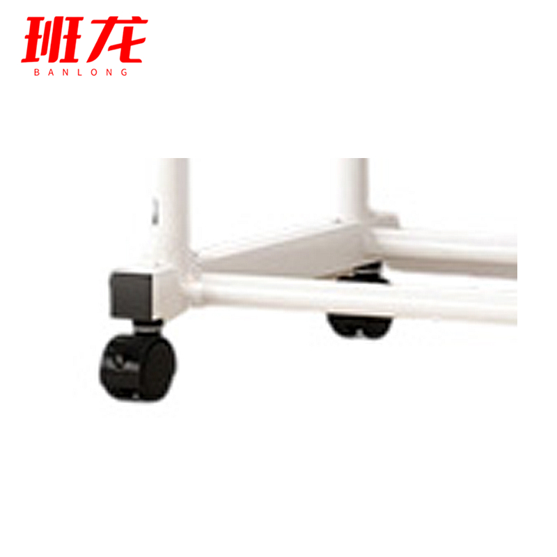 班龙挂衣晾衣架1.5m滑轮白色个高清大图