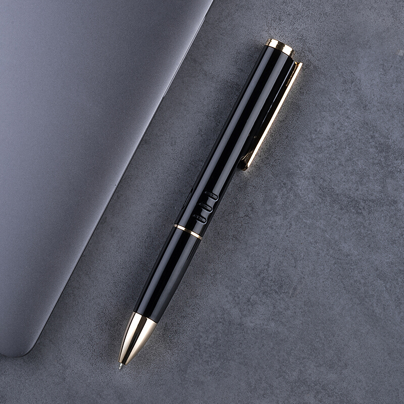 联想 /Lenovo 笔形录音笔B628 16G金色 智能专业微型高清远距降噪便携迷你 录音器 学习培训商务会议采访