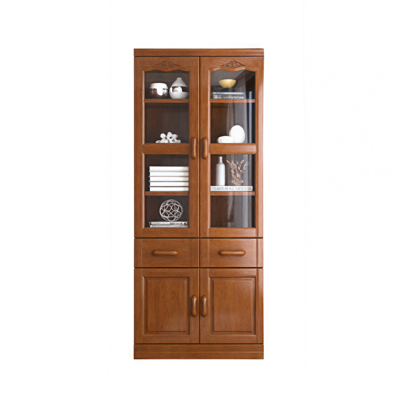 华立伟书柜二门台高清大图