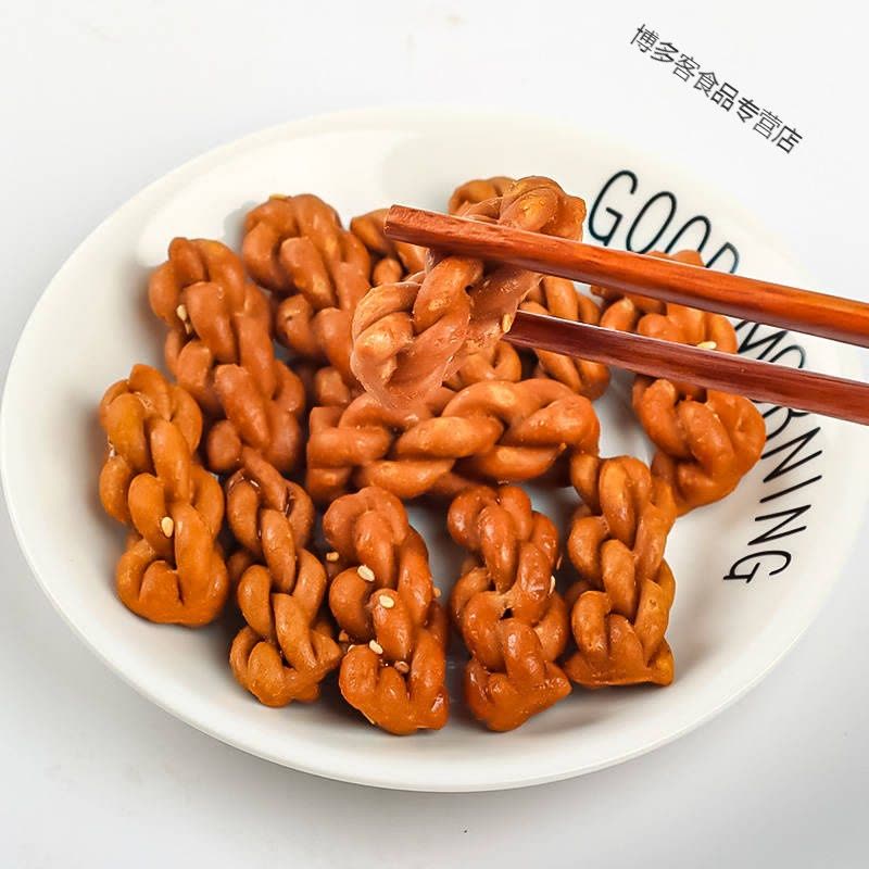 小麻花独立包装酥脆多口味零食传统糕点休闲小吃图片