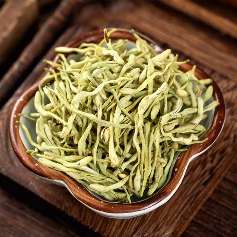 甄选金银花100克正宗干货金银花煮水泡茶正品另售蒲公英决明子菊花茶高清大图