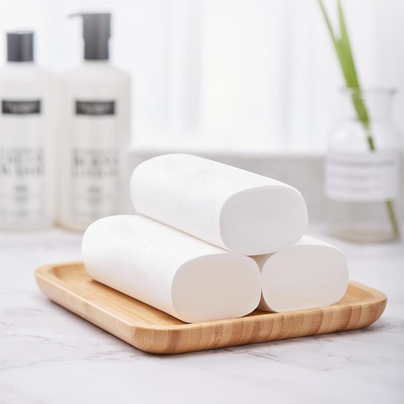 柚家无芯卷纸4层70g*10卷/提*3提(共30卷整箱)臻选版纸巾 加厚顺滑柔软亲肤可溶于水高清大图