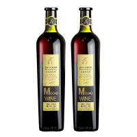 【酒厂自营】莫高葡萄酒红酒干红庄园黑比诺750ml*2支葡萄酒