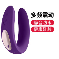 Satisfyer 情趣用品 成人用品女用 按摩震动棒AV棒 情侣系列 女用自慰器 跳蛋 防水硅胶材质5档变频 有遥控紫