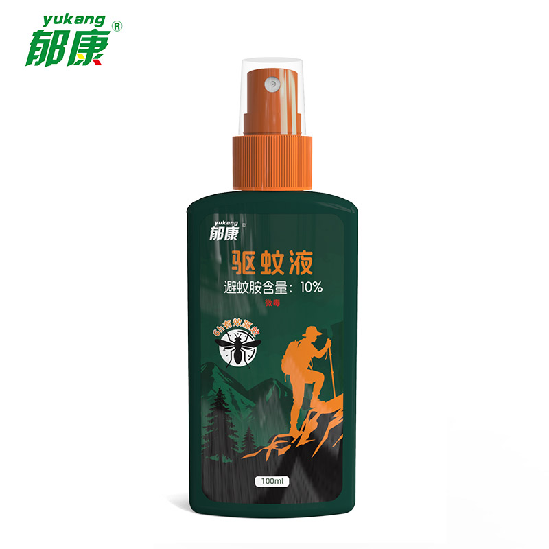 郁康 10%避蚊胺驱蚊液 100ml 瓶高清大图