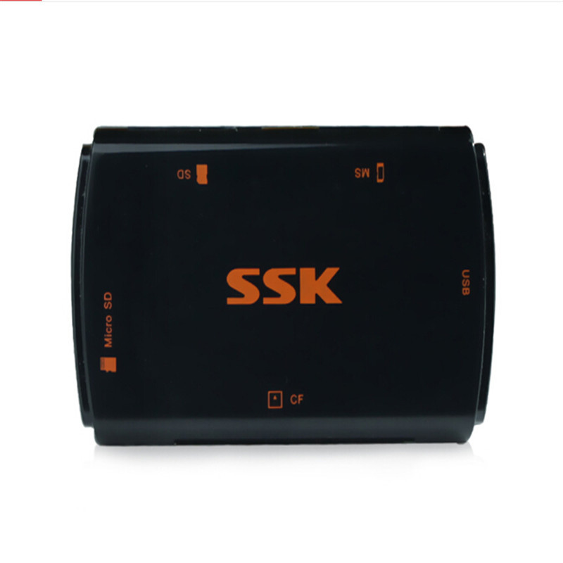 飚王(SSK)SCRM059多功能合一读卡器 USB3.0高速读写 支持TF/SD/CF/MS手机卡相机卡