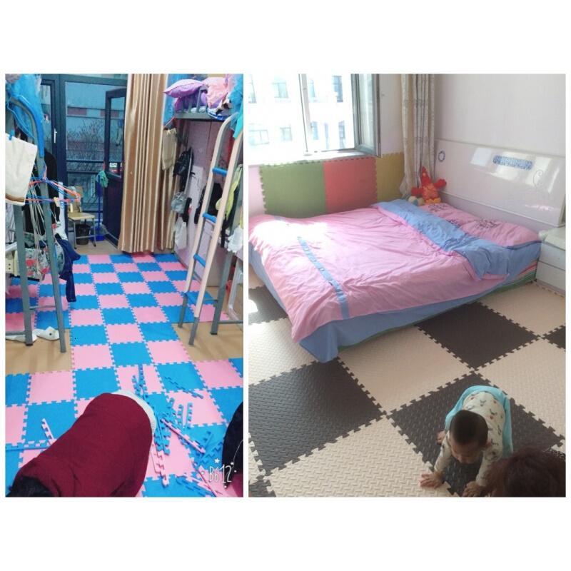 [40片装]泡沫地垫拼图地毯卧室铺地板垫子儿童爬行垫拼接爬爬垫