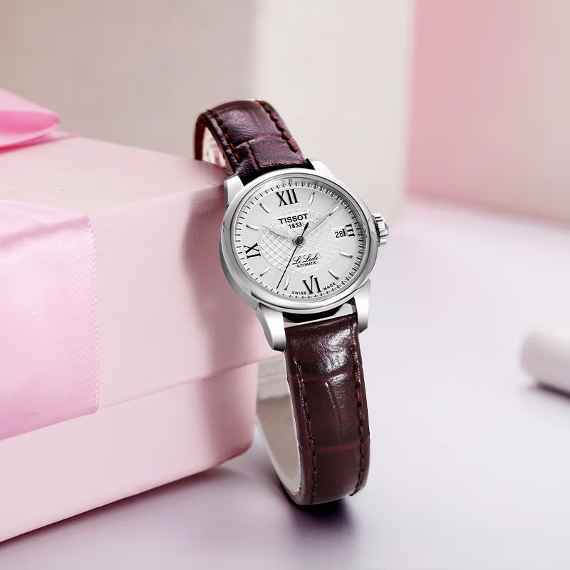 [全国联保]天梭(tissot)瑞士手表 力洛克系列 经典商务休闲自动机械表