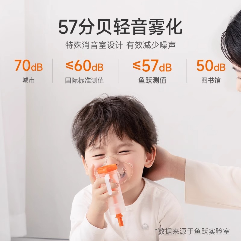 [院线同款]鱼跃雾化机家用儿童家庭用成人医用空气式雾化器403H高清大图