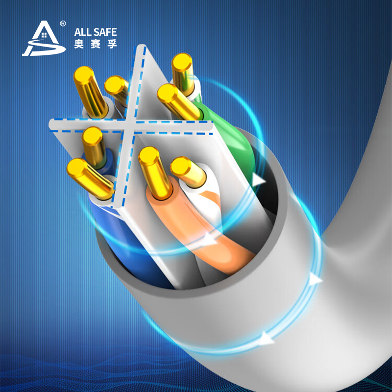 超六类非屏蔽网线 ASF-W6305AGY高清大图