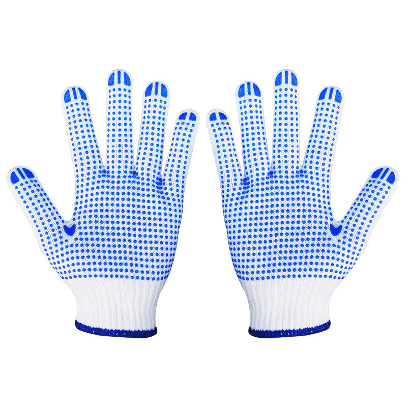 匹牧 PM-ST-G019 点塑手套 毛纺600g十针黑点塑 单位:双高清大图