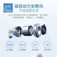 Haier/海尔 10公斤kg大容量 变频滚筒 金色外观 家用特色除菌 全自动洗衣机 EG10014B39GU1