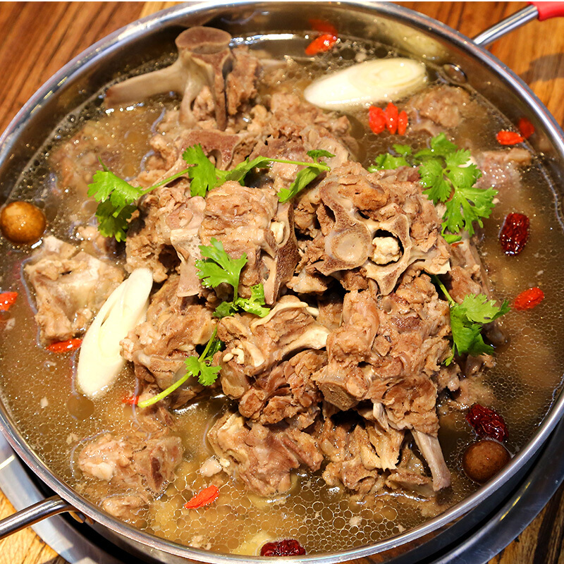蒙都 内蒙古原味羊蝎子熟食(1200g/1礼盒装) 生鲜羊肉