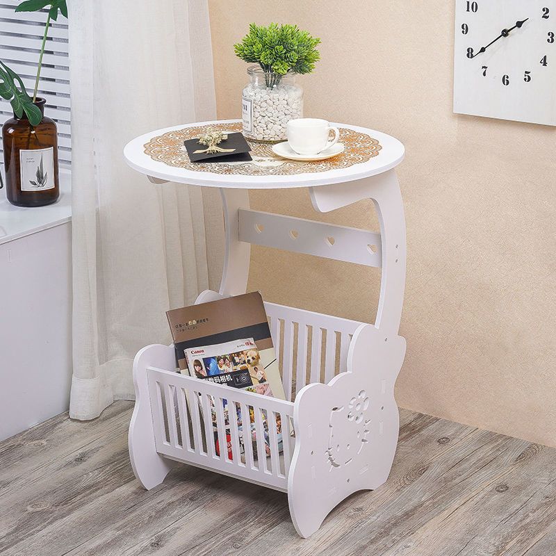 茶几简约现代北欧迷你小茶几客厅沙发边几小桌子角几创意收纳圆桌迷你