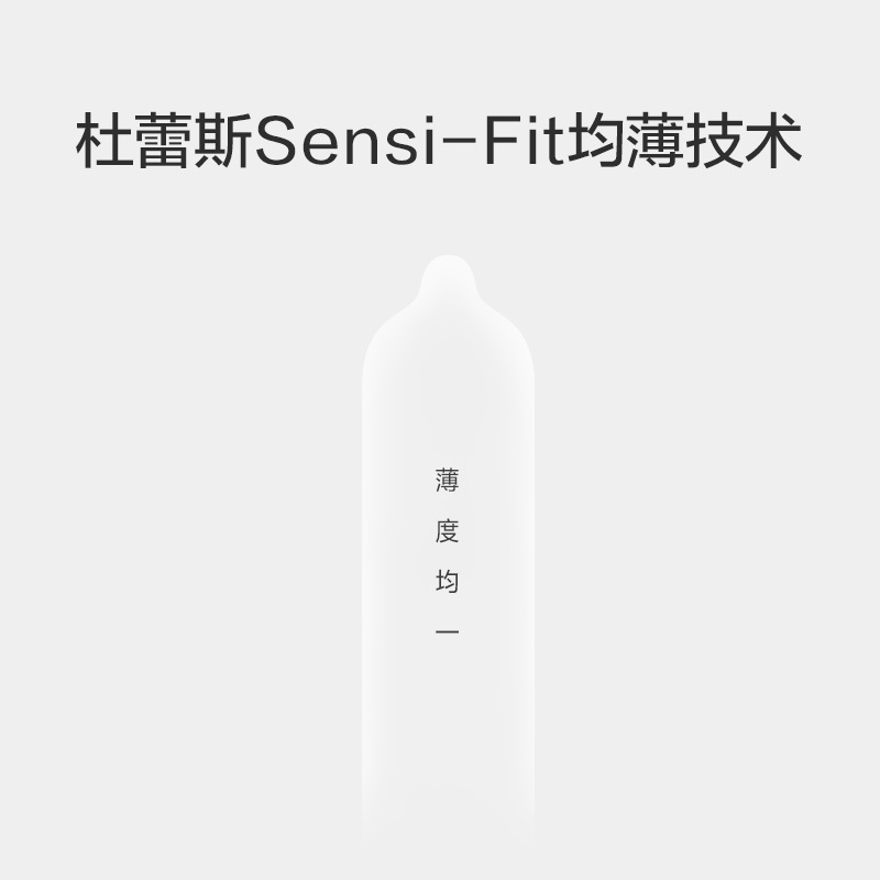 杜蕾斯 避孕套 AiR润薄空气套10只装(新老包装更换,老包装:润薄幻影装)有效期24年8月