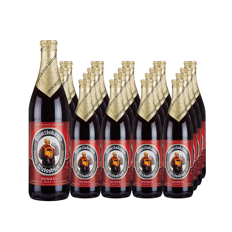 [中粮我买网]教士(又名范佳乐)小麦黑啤酒(瓶装 500ml)*20 整箱装 新老包装随机发