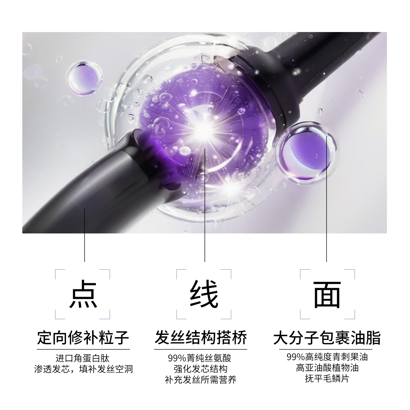 舒蕾洗发水 绿茶籽控油去屑洗发水女男士洗发露500ml+蚕丝保湿顺滑护发素500ml高清大图