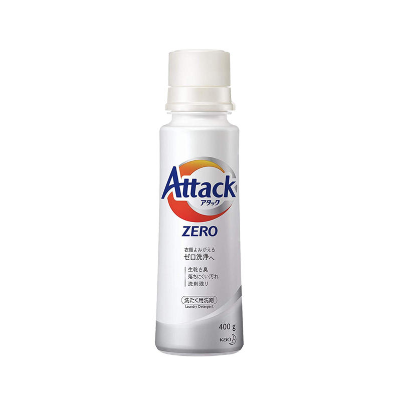 花王(KAO) ATTACK 浓缩型0污渍无残留洗衣液 通用型 400g