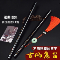 陈情笛魔道笛子鬼笛令古风魏短笛可吹初学竹笛G调无羡祖师横笛cos D调+赠品+8张海报