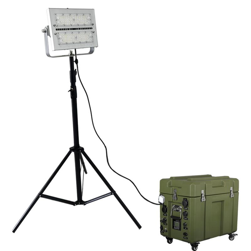 宝富睿光电EBYK3050-5K 24V 100W IP42 LED 锂电池 LED移动抢修灯(计量单位:台) 银色高清大图