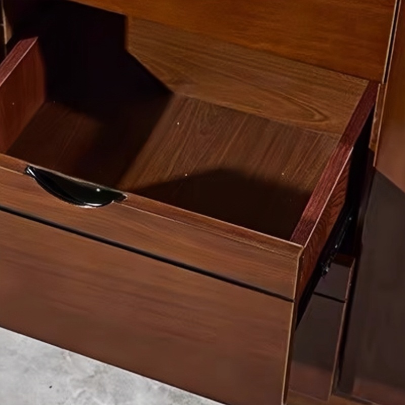 演发 茶水柜胡桃色高清大图