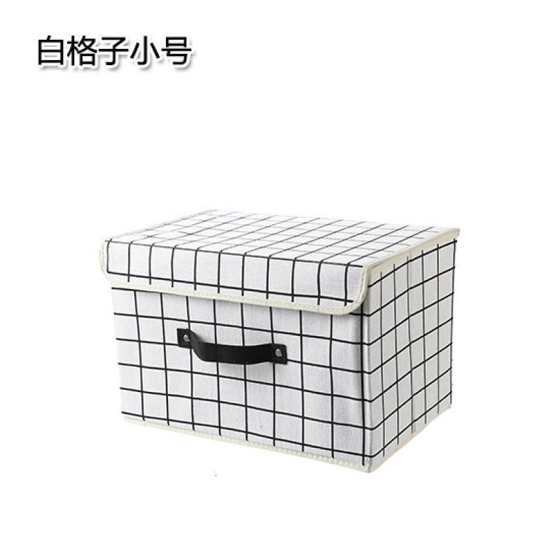 可折叠棉麻布艺收纳箱衣柜衣服收纳神器大号箱收纳箱子