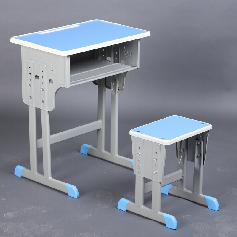 课桌椅 学校简易书桌中小学生辅导班课桌椅 教室 培训班机构桌椅补习