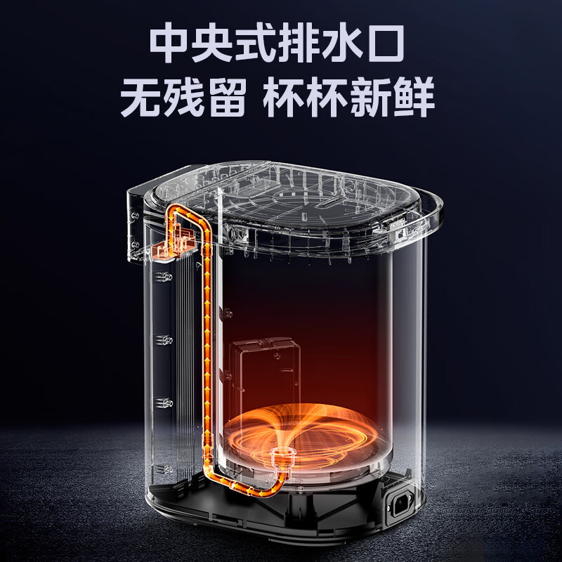 美的(Midea)电热水瓶热水壶电水壶5L大容量 恒温水壶不锈钢烧水壶饮水机 多段保温电水瓶 MK-SP1A