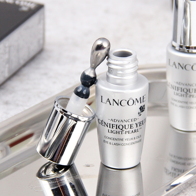 兰蔻(LANCOME)发光眼霜小黑瓶肌底精华眼霜5ml+大眼精华5ml+精华肌底液7ml 滋润保湿 淡化黑眼圈细纹