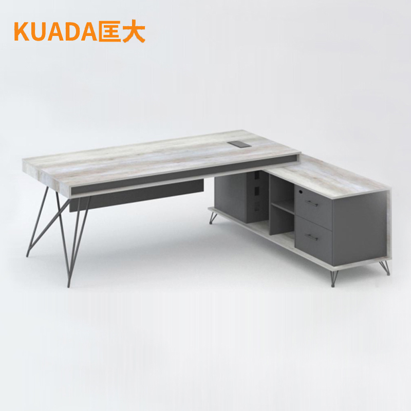 匡大 现代简约办公桌老板桌主管桌2米班台桌 KDT245