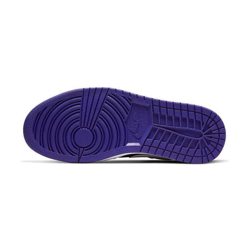 耐克Nike Jordan 1 Low AJ1低帮男子篮球鞋黑紫553558-501