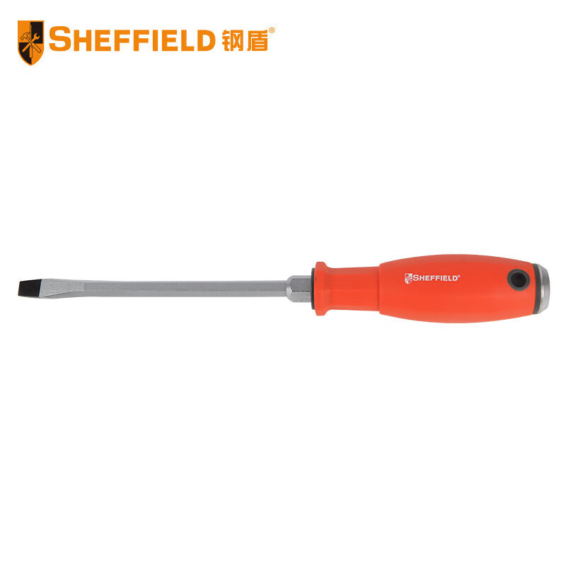 钢盾(SHEFFIELD) S058103 一字通体螺丝批8×150mm【家用】