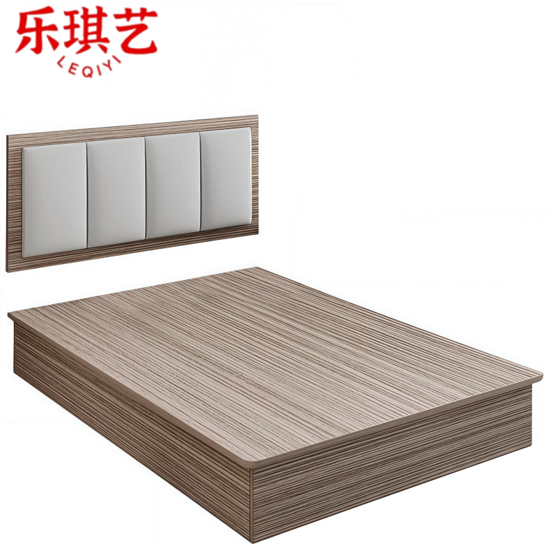 乐琪艺床+软靠背B06张高清大图